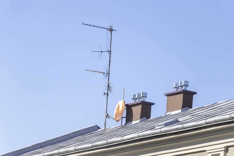 Rooftop Antenna Installation