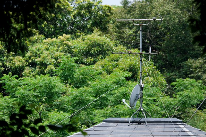 Rooftop Antenna Installation