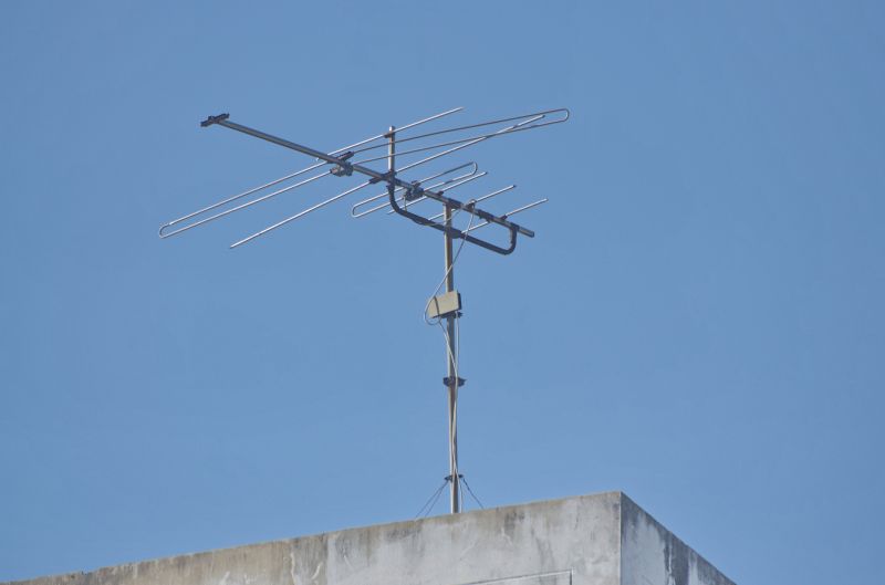 Rooftop Antenna Installation