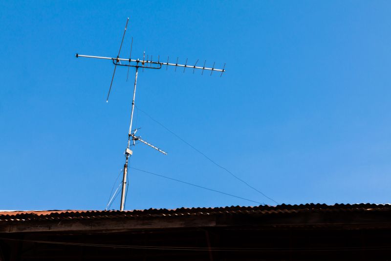 Rooftop Antenna Installation